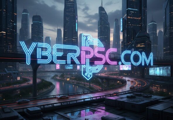Visual representation of CyberPSC.com confusion between construction company and cybersecurity training misconception