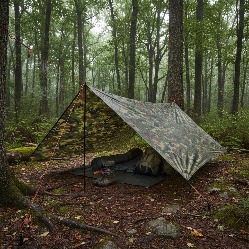 Tarnplanen: Heavy-Duty Camouflage Tarps for Outdoor Use
