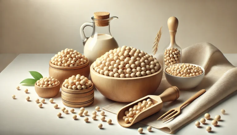 Professional Insoya soya nutrition guide featured image with modern gradient design and wellness concept visualization